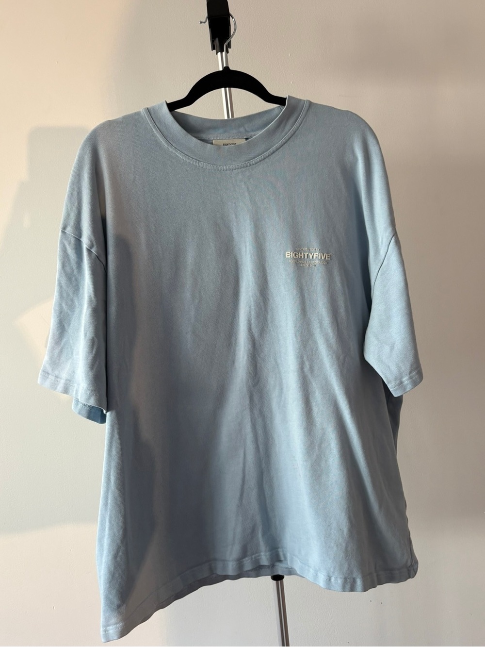 Light Blue Short Sleeve Crew Tee
